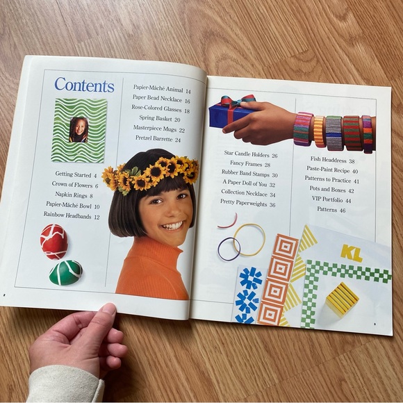 VTG American Girl Doll Library Crafts for Girls Book - Picture 3 of 6